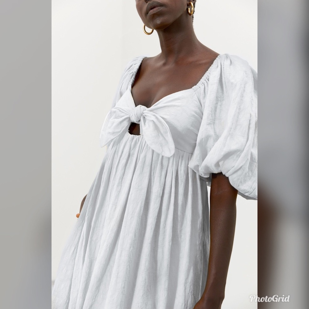 Mara Hoffman Violet dress in white NWT